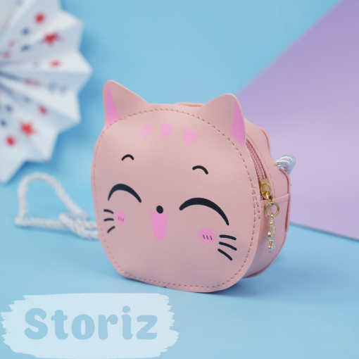 Сумочка через плечо "Cat" розовый