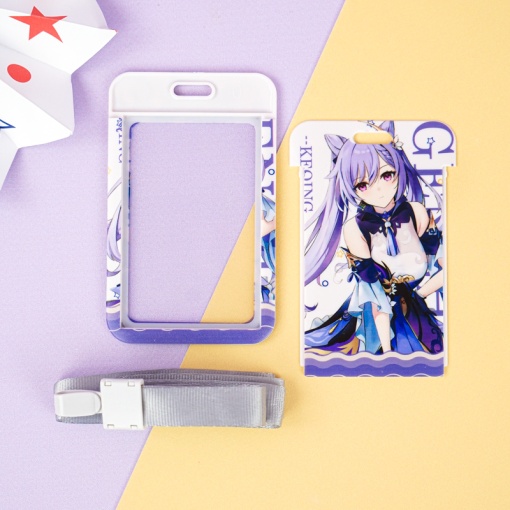 Чехол для карты "Genshin Impact" Keqing