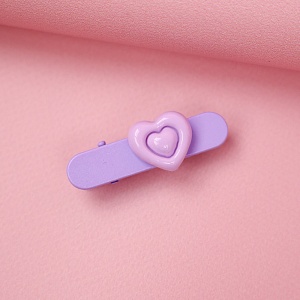 Заколка для волос "Nice love", фиолетовый