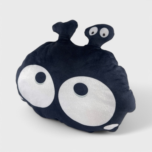 Подушка под шею "Уголек" черный, 28см