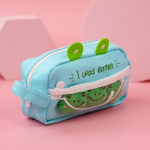 Пенал "Frog" голубой 