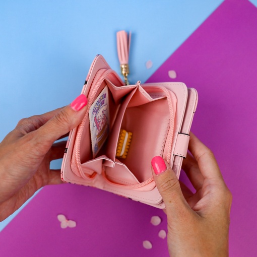 Мини-кошелек "Cute Kitten" розовый