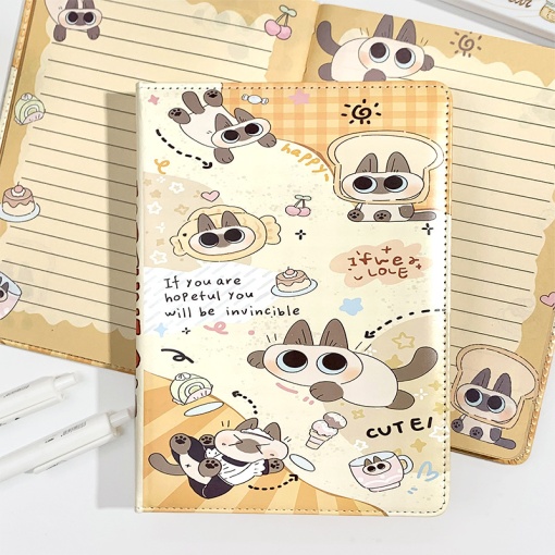 Блокнот "Azukisan" бежевый, A5 