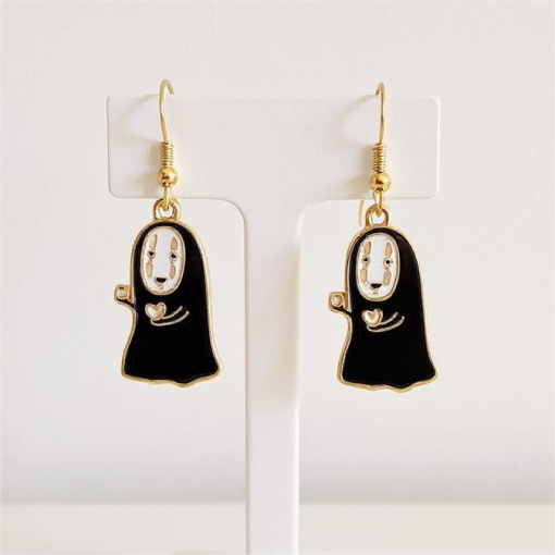 Серьги "Бог Каонаси" сердечки