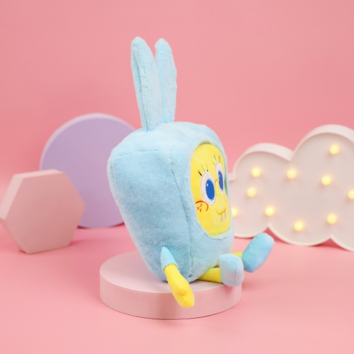 Мягкая игрушка "Губка" голубой, 23см