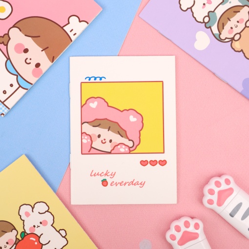 Блокнот "Girl" 8,5х12 см, в ассортименте 1 шт.