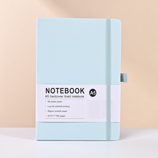 Блокнот "Classic" светло-голубой, А5