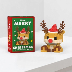 Конструктор "НГ Christmas" Олененок №W1507-07 (166 деталей)
