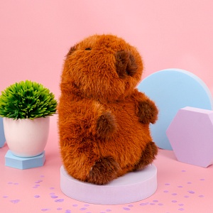 Мягкая игрушка "Капибара" 25см