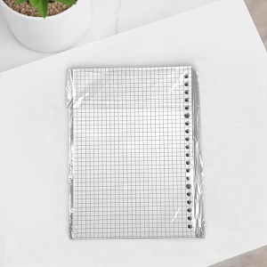 Набор листов для блочной тетради "Клетка" 144х206мм А5, 60шт  