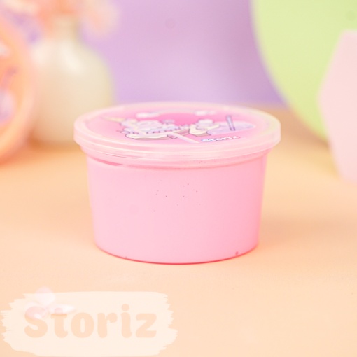 Слайм "Sugar Party", серия Butter (розовый), 150гр. STORIZ