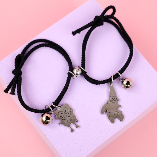 Браслет парный "Best friends", губка и звезда