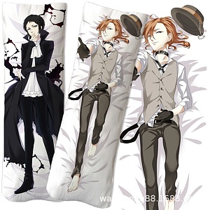 Подушка дакимакура "Проза бродячих псов" №6, 150см