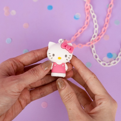 Кулон на цепочке "Hello Kt" 