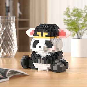 Конструктор "Panda" в шляпе №K55 (500 деталей)