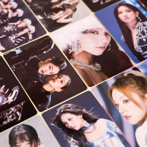 Набор картонных карточек "K-pop" GIDLE Super lady, 55шт.