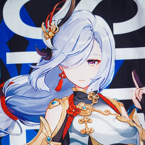 Сумка тканевая "Genshin Impact" Shenhe