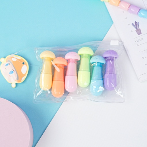 Набор маркеров "Mushrooms", 6 шт.