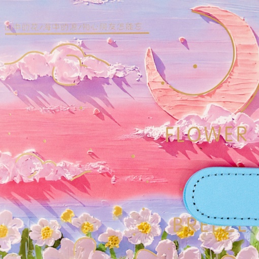 Блокнот "Flower and Sea" 12,8х18см