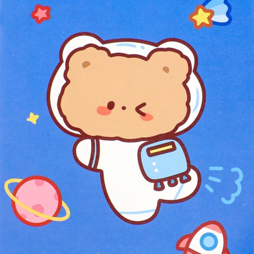 Блокнот "Медведи" 8,5х12 см, в ассортименте 1 шт.