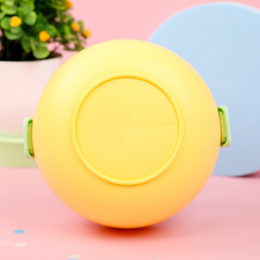 Ланчбокс "Пончик" желтый оптом