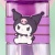 Бутылочка двойная, с трубочкой "My Mld" Куро, фиолетовый, 520мл оптом