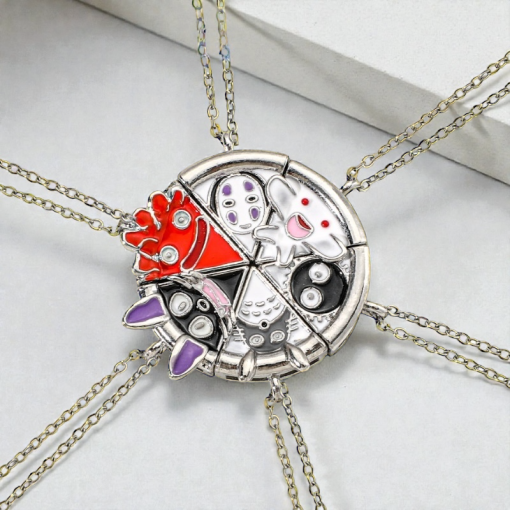 Кулон "Ghibli" серебристый, в ассортименте 1шт