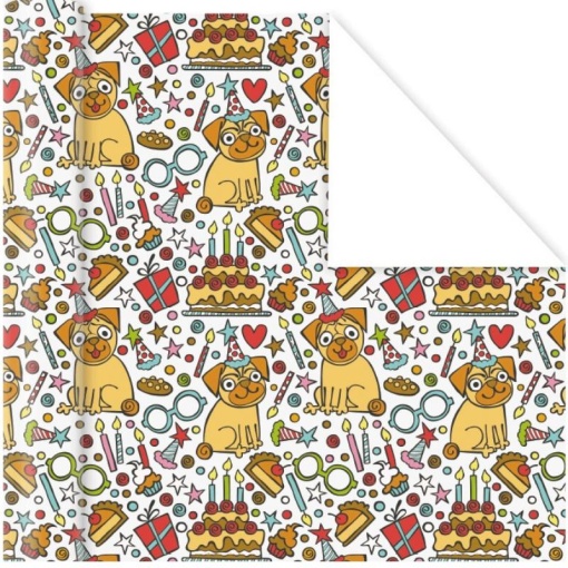 Упаковочная бумага "Dog" 50x70 см