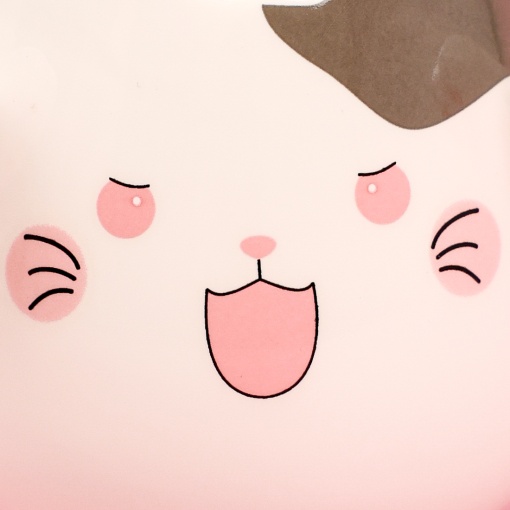 Кружка "Трехмерный кот" белый, 430мл оптом со склада!