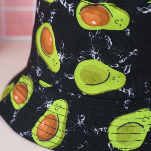 Панама "Cute Avocado" M (56-58см), черная