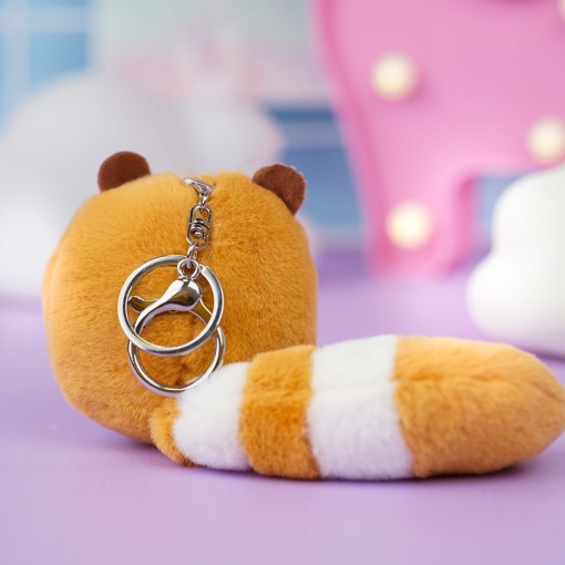 Мягкий брелок "Raccoon" 8 см