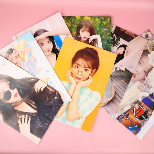 Набор постеров в ассортименте "IU" 8 шт, 42х29см (№1) оптом