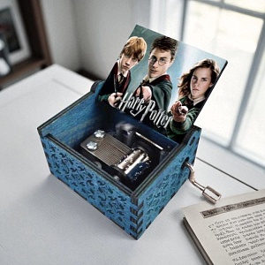 Музыкальная шкатулка "Harry Potter" зеленый