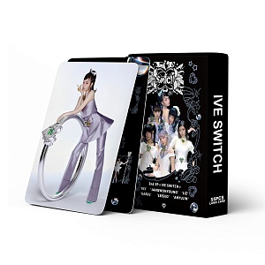 Набор картонных карточек "K-pop" IVE Switch, 55шт.