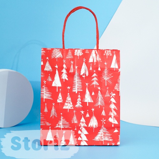 Подарочный пакет "Merry Christmas" S 25,5x21см