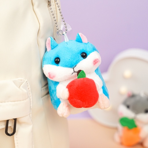 Мягкий брелок "Хомяк" 10 см