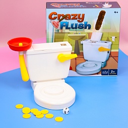 Мини-игра "Crazy Flush" унитаз