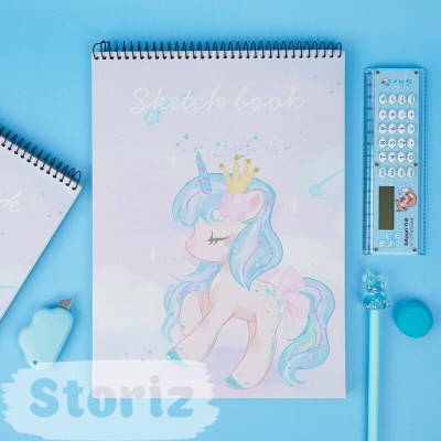 Скетчбук "Sweet Unicorn" A, A4 (50 листов)