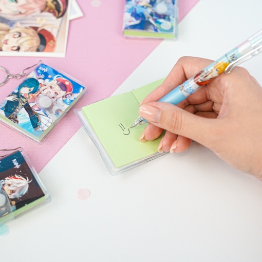 Брелок-блокнот "Genshin Impact" в ассортименте 1 шт