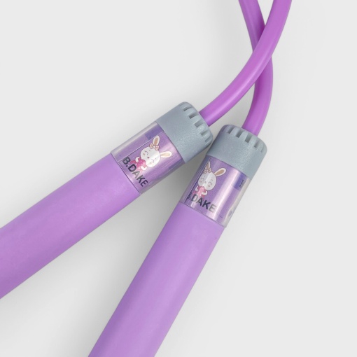Скакалка "BDake" кролик, фиолетовый