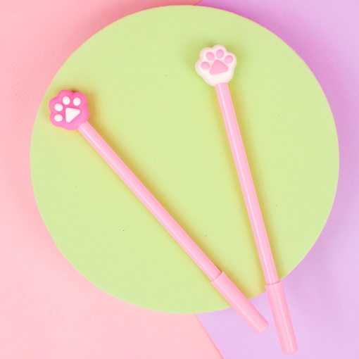 Ручка "Розовая Лапка" в ассортименте 1шт (черный)