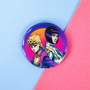 Значок круглый "Jojo" №1, 56мм