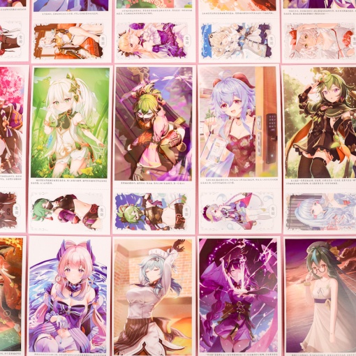 Набор почтовых открыток "Genshin Impact" №10