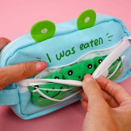 Пенал "Frog" голубой 