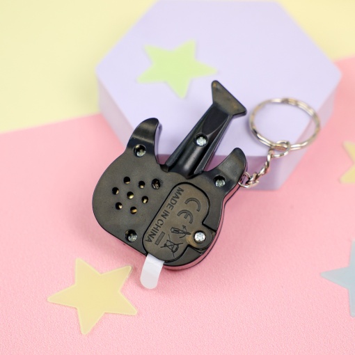 Брелок-антистресс "Гитара", черный