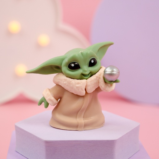Набор фигурок "Baby Yoda" 6 см, 6 шт оптом