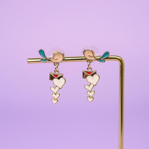 Серьги-гвоздики "Spring" B