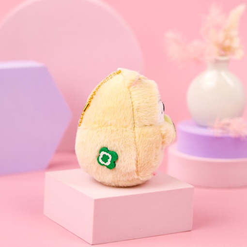 Мягкий брелок "Пингвин" персиковый, 8 см