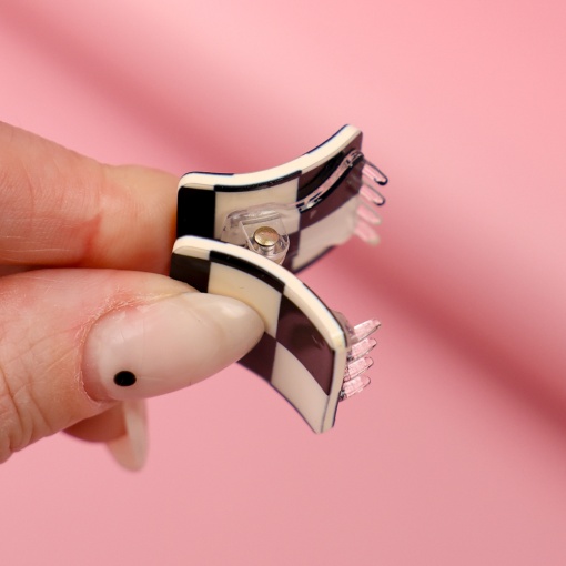 Заколка для волос "Black&White" №23