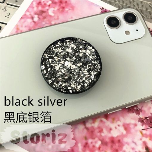 PopSocket "Shine" black silver